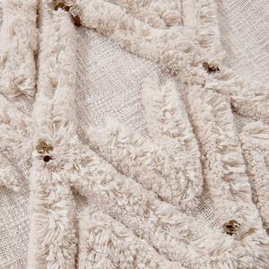 Cuscino EASY ETHNO III Cotone / Poliestere - Crema