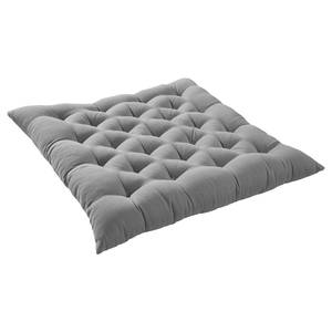Coussin futon Solid Coton - Gris