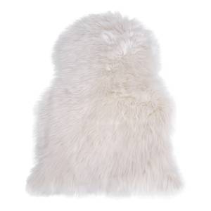 Tappeto Lambskin Artificial I Poliestere - Bianco crema