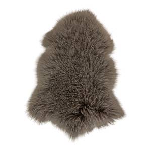 Tapis en peau Mongolian Lambskin Peau de mouton - Taupe