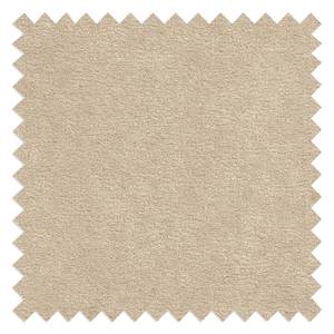 Ecksofa Tandil Webstoff Dolly: Beige - Longchair davorstehend rechts - Ohne Hocker