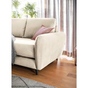 Ecksofa Tatan Microfaser Faria: Kashmir - Longchair davorstehend links - Mit Hocker