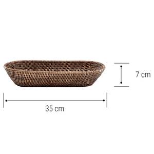 Brotkorb SALON COLONIAL II Rattan - Braun