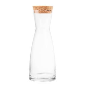 Carafe CORK UP Verre transparent / Liège - Transparent