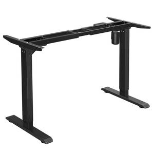 Schreibtischgestell Viana (Höhenverstellbar) - Schwarz