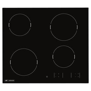 Küchenzeile ConceptC II Schwarz / Eiche Sierra Dekor - Türanschlag links - Laurus