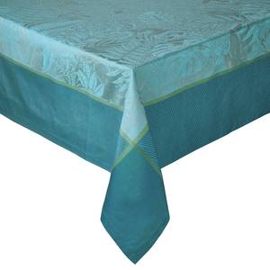 Nappe GREEN HOUSE Coton - Bleu pétrole - 160 x 250 cm