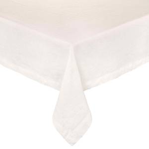 Nappe RIGA Lin - Blanc - 160 x 160 cm