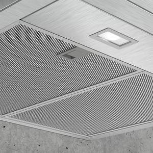 Küchenzeile ConceptC III Schwarz / Beton Dekor - Türanschlag links - Siemens