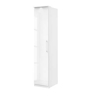 Armoire Optima II Blanc - Largeur : 45 cm - Sans portes miroir