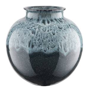 Vase AQUARELLE Faïence - Bleu pétrole