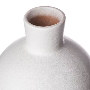 Vase FINJA Terracotta - Beige / Weiß