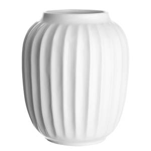 Vase LIV III Porzellan - Weiß - Durchmesser: 17 cm
