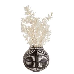 Vase MALOU Keramik - Schwarz / Weiß