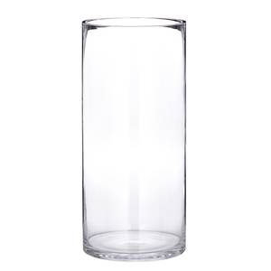 Vase POOL Klarglas - Transparent - Durchmesser: 18 cm