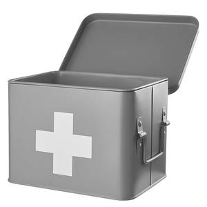 Boîte à pharmacie MEDIC Fer - Anthracite / Blanc - Gris