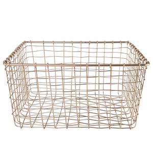 Panier GRID Fer - Doré - 31 x 16 cm