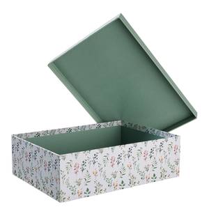 Aufbewahrungsbox MIA FLEUR Papier / FSC-zertifiziert - Mehrfarbig
