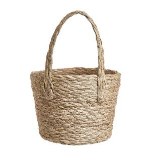 Panier à suspendre SEA BRAID Zostère - Naturel - Diamètre : 13 cm