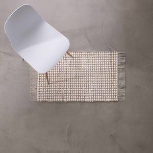 Tapis ALL NATURE VII Coton / Chanvre - Naturel / Blanc