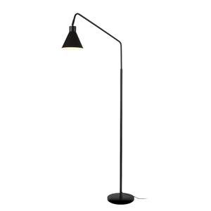 Staande lamp Lyon ijzer - 1 lichtbron - Zwart