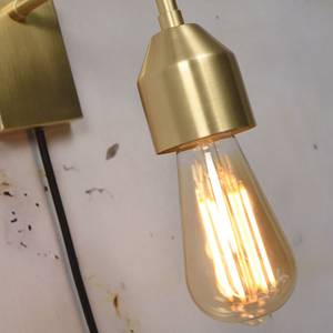 Wandlamp Madrid ijzer - 1 lichtbron - Goud