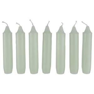 Set di candele LITTLE LIGHT (7) Cera - Verde pastello