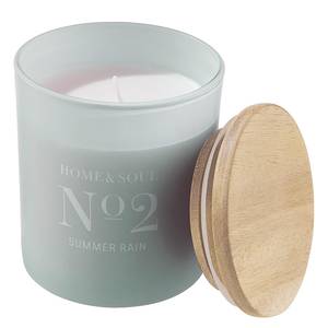 Bougie parfumée Summer HOME & SOUL Pin certifié FSC® / Cire de soja / Paraffine / Verre - Bleu