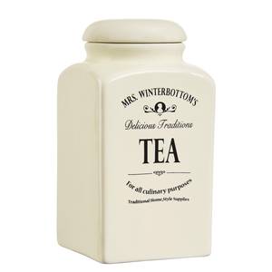Contenitore tè MRS. WINTERBOTTOM'S Ceramica - Crema