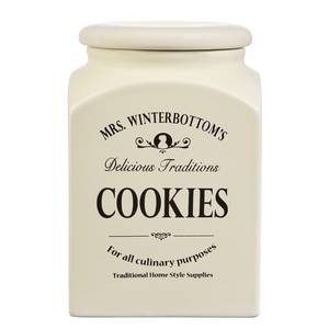 Boîte à biscuits MRS WINTERBOTTOM’S Céramique - Crème
