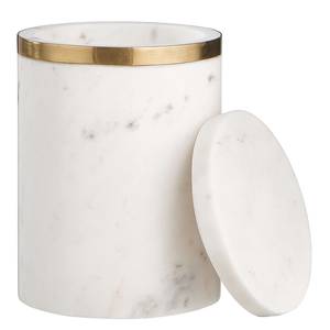 Aufbewahrungsdose MARBLE Marmor - Weiß