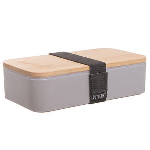 Lunchbox SNACK PACK Bambus / Polyethylen / Polypropylen - Grau - Grau