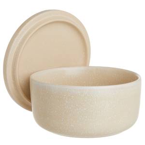 Aufbewahrungsdose BOL Keramik - Beige - Fassungsvermögen: 1 L