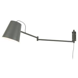 Wandlamp Brisbane ijzer - 1 lichtbron - Grijs