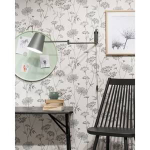 Applique murale Brisbane Fer - 1 ampoule - Gris