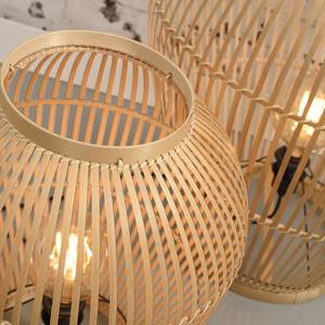 Lampada da tavolo Tuvalu Massello di bambù / Ferro - 1 punto luce - Altezza: 50 cm