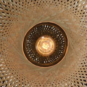 Lampada a sospensione Kalimantan Massello di bambù / Ferro - 1 punto luce - Diametro: 60 cm