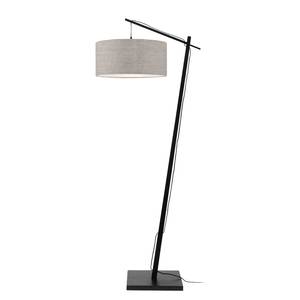 Staande lamp Andes II massief bamboehout/ijzer - 1 lichtbron - Beige