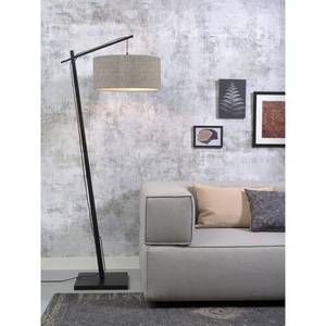 Staande lamp Andes II massief bamboehout/ijzer - 1 lichtbron - Beige