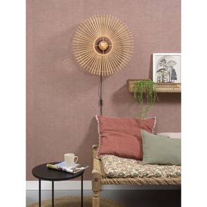 Wandlamp Bromo II massief bamboehout/ijzer - 1 lichtbron - Diameter: 60 cm