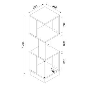 Scaffale Levander Bianco