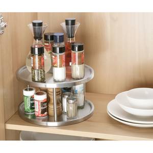 Organizer da cucina Uno Argento - Metallo - 16 x 27 cm