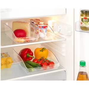 Rangements pour frigo Lea (3 éléments) Transparent - Matière plastique - 23 x 8 x 33 cm