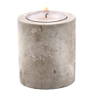 Kerzenhalter CONCRETE Beton / Zement - Grau