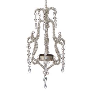 Bougeoir ROYAL HEIGHTS CHANDELIER Verre / Fer - Argenté