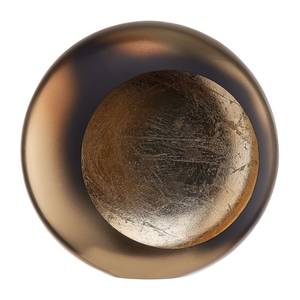 Teelichthalter MOON Eisen - Gold - Höhe: 20 cm