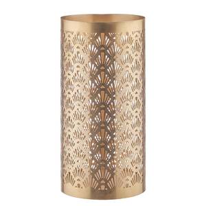 Windlicht LUMINOUS Ornamente Eisen - Gold - Höhe: 21 cm