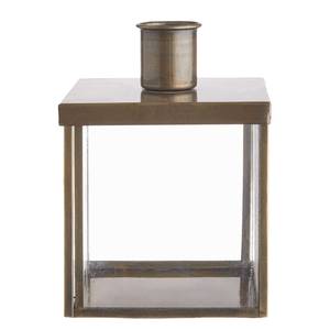 Stabkerzenhalter SHOWROOM Eisen / Glas - Gold