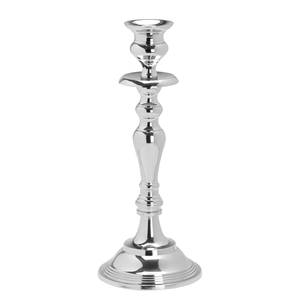 Kerzenhalter SILVERLIGHTS Aluminium - Silber - Höhe: 23 cm