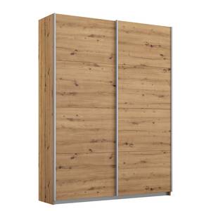 Armoire à portes coulissantes Subito pur Imitation chêne Artisan - Largeur : 135 cm